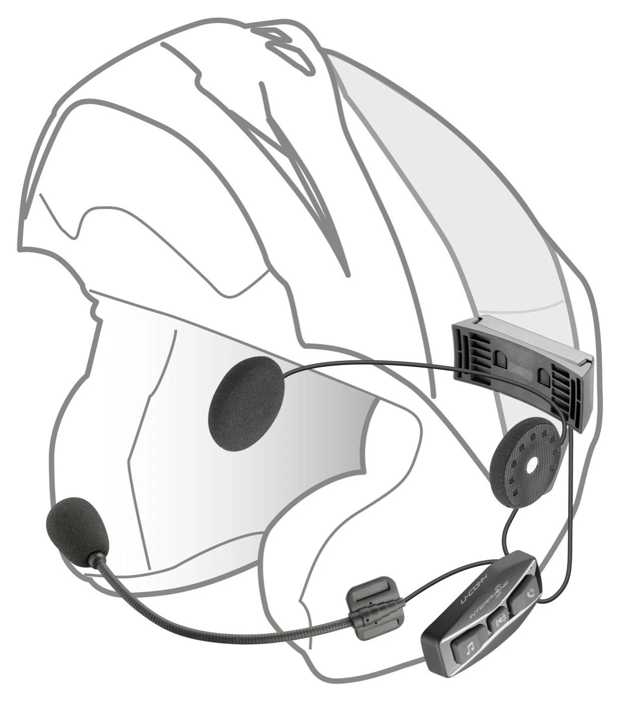 Richa U-COM 4 Bluetooth Headset - Afbeelding 4